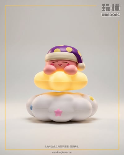 【Ruby】美夢卡比 磁懸浮小夜燈1