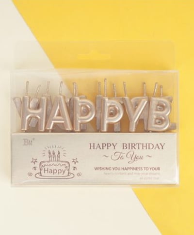 生日慶生不可缺少的儀式感蠟燭2