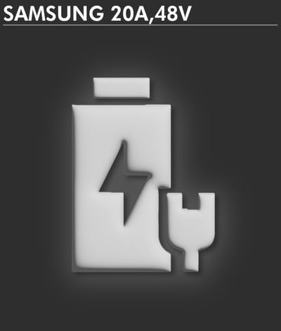 三星鋰電池 20A,48V1