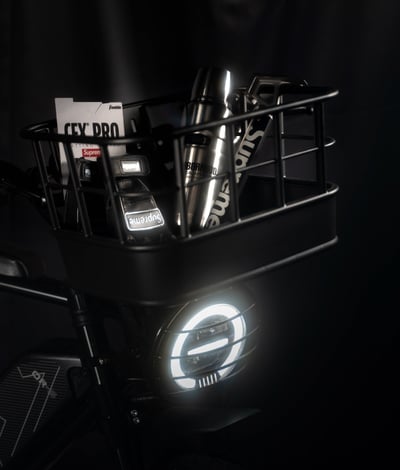 4EX 自製前貨架 + OGK貨籃4