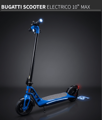 Bugatti Scooter Electrico 10” Max1