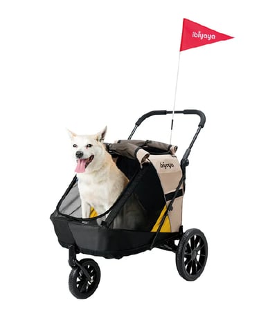 ibiyaya 迷你卡三合一寵物拖推車5