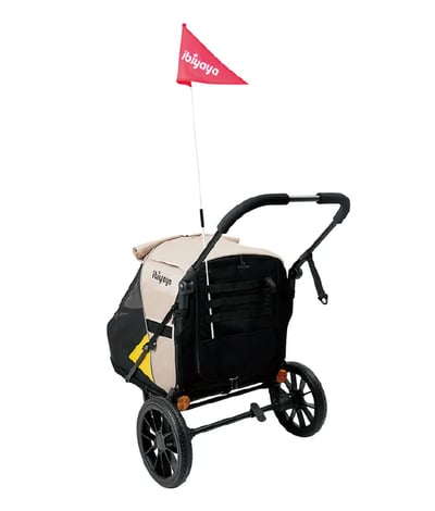 ibiyaya 迷你卡三合一寵物拖推車7