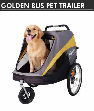 ibiyaya 黃金巴士充氣胎寵物推車2.0進化版1