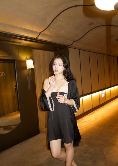 Feel me 若隱若現蕾絲性感睡裙3