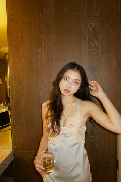 Crush 永恆迷戀輕奢緞面裙2