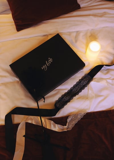 Grey 睫毛蕾絲兩用情趣眼罩5