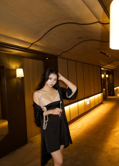 Feel me 若隱若現蕾絲性感睡裙2