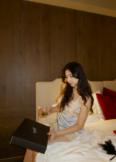 Crush 永恆迷戀輕奢緞面裙7