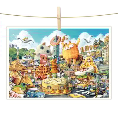 明信片 - 幸福好食光1