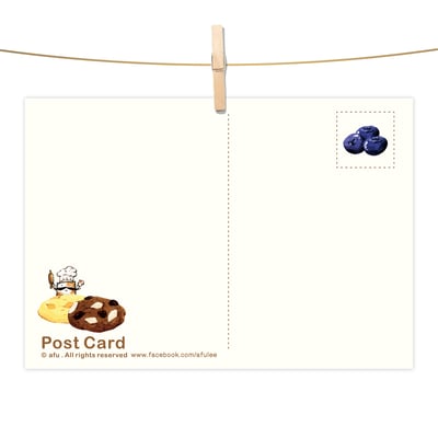 明信片 - 私藏甜點2
