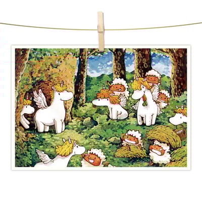 明信片 - 心中的獨角飛馬1