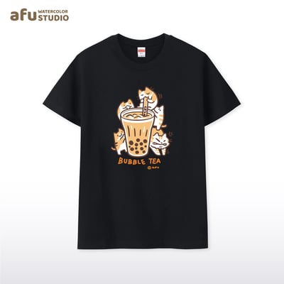 插畫Tee - 幸福珍奶2