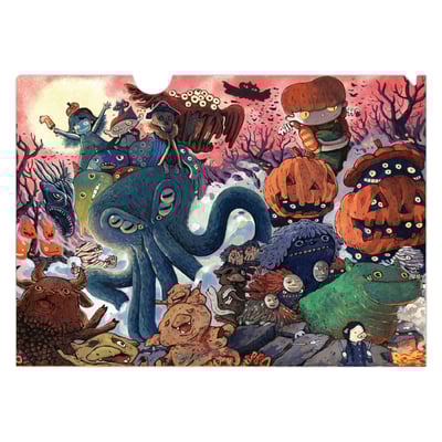 資料夾(L型) - 怪物小夜遊1