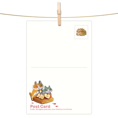 明信片 - 櫻花樹下2