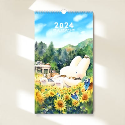 【限量】2024桌曆+掛曆 - 優惠組合＊2