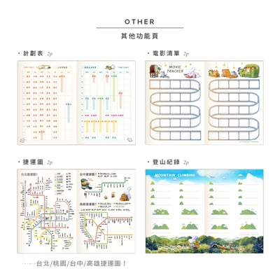 無時效大白兔手帳本④ - 咖啡小鎮11