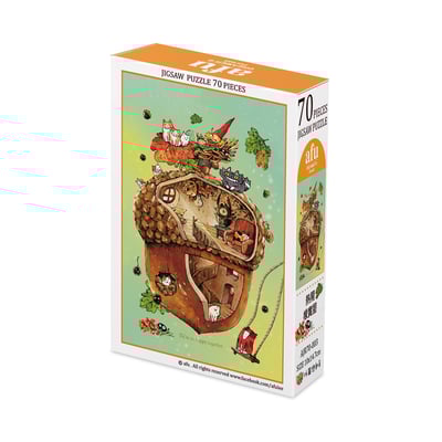 拼圖(70片) - 熱鬧橡實屋1