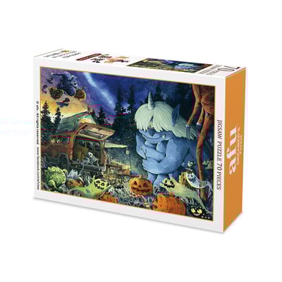 拼圖(70片) - 萬聖節露營1