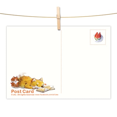 明信片 - 午後的小房間2