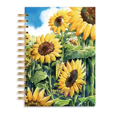 空白專用繪畫本 - 向日花田1