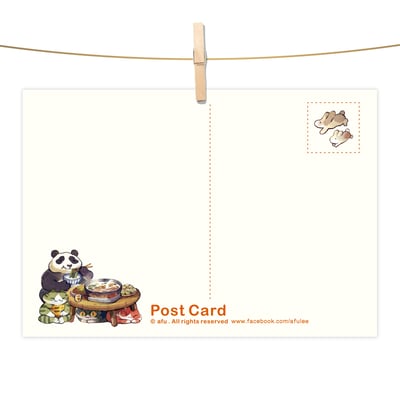 明信片 - 熱鬧的火鍋夜2