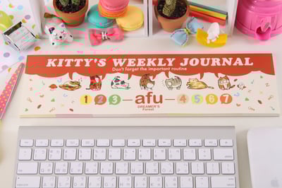 貓咪生活週記本 - 繽紛樂5