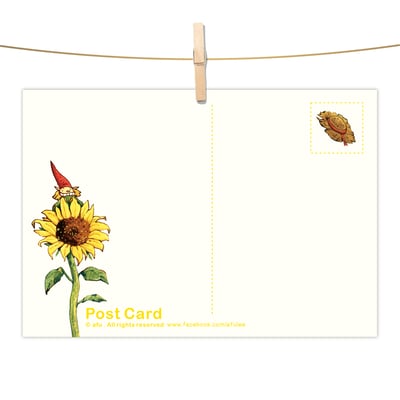 明信片 - 向日暖森森2