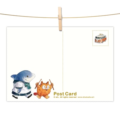 明信片 - 朵朵散步去2