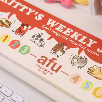 貓咪生活週記本 - 繽紛樂1