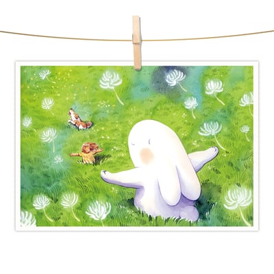 明信片 - 揚起的幸福1