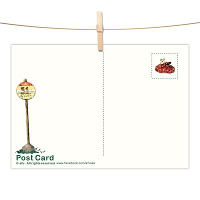 明信片 - 51號森林巴士-返家路2