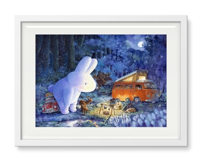 拼圖(500片) - 露營森林2