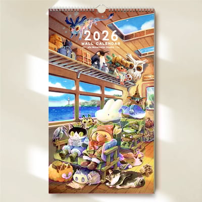 2026桌曆+掛曆 - 優惠組合2