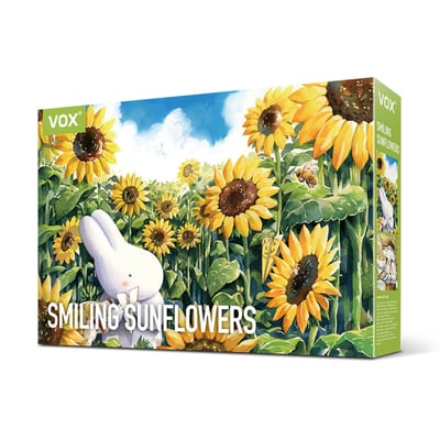 拼圖(1000片) - 向日園的微笑1