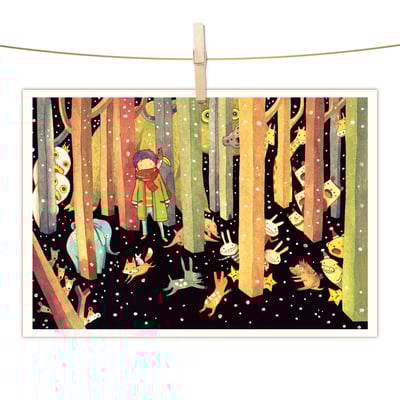 明信片 - 尋夢者森林1
