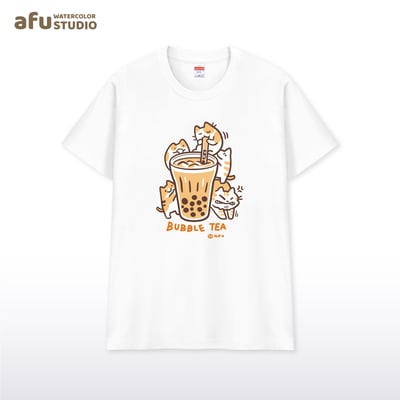 插畫Tee - 幸福珍奶3