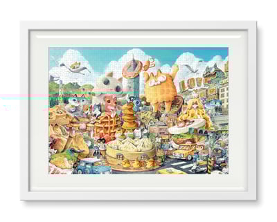 拼圖(500片) - 幸福好食光2