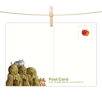 明信片 - 漫步竹林2