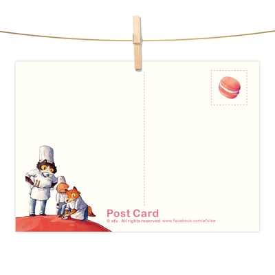 明信片 - 馬卡龍不思議2