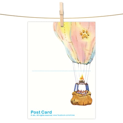 明信片 - 築夢熱氣球2