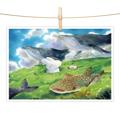 明信片 - 牧鯨之丘1