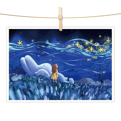 明信片 - 星空下1