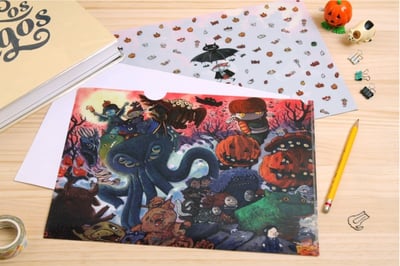 資料夾(L型) - 怪物小夜遊3