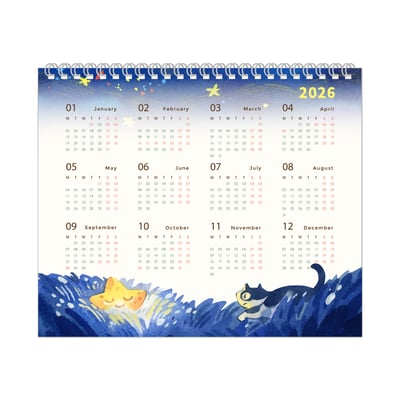 2026桌曆 - 夢之所在｜日常篇5