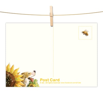 明信片 - 向日園的微笑2
