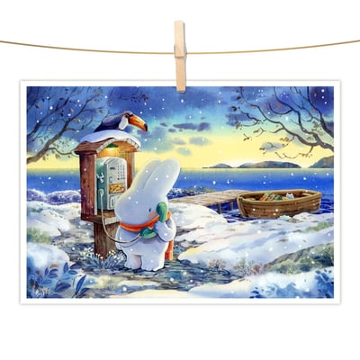 明信片 - 冬日話語1