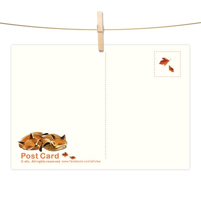 明信片 - 秋日秘密花園2