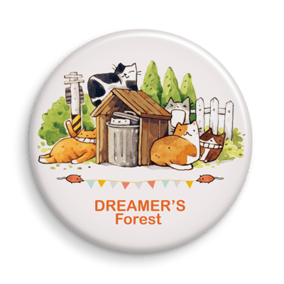 afu大胸章 / 毛寶貝系列 - 58mm3