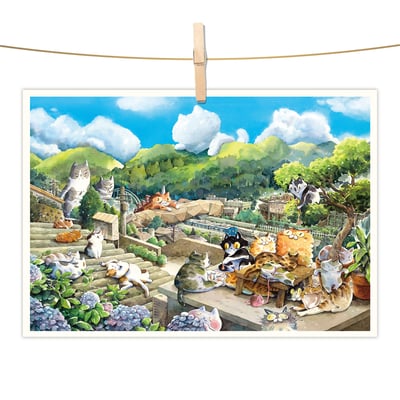 明信片 - 山村貓語1